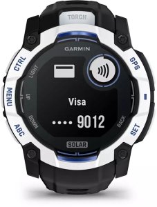 Zegarek sportowy Garmin Instinct 3 Solar - 50mm Czarno-biały (010-02935-03) 10