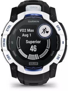 Zegarek sportowy Garmin Instinct 3 Solar - 50mm Czarno-biały (010-02935-03) 12