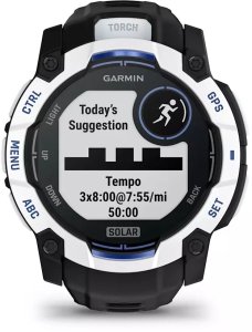 Zegarek sportowy Garmin Instinct 3 Solar - 50mm Czarno-biały (010-02935-03) 13