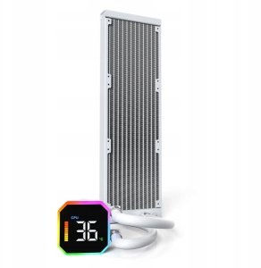 Chłodzenie wodne Montech HyperFlow Digital 360 biały 2