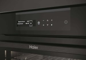 Piekarnik Haier Oven HWO60SM2B9BH 70 L Electric Pyrolytic/Hydrolytic Touch Height 59.5 cm Width 59.5 cm Black 4