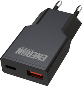 Ładowarka Eneron SZYBKA ŁADOWARKA SIECIOWA USB-C USB-A 30W GaN Slim DO TELEFONU/TABLETU 2