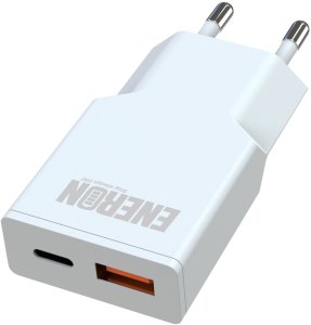 SZYBKA ŁADOWARKA SIECIOWA USB-C+A 30W GaN Slim DO TELEFONU/TABLETU Type-C biała 2