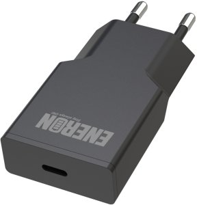 Ładowarka Eneron SZYBKA ŁADOWARKA SIECIOWA USB-C 20W GaN Slim czarna 2