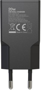 Ładowarka Eneron SZYBKA ŁADOWARKA SIECIOWA USB-C 20W GaN Slim czarna 4