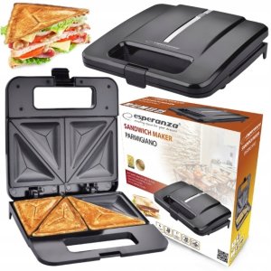 Opiekacz Esperanza Opiekacz czarny 1000 W 3