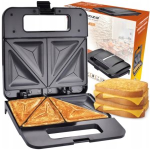 Opiekacz Esperanza Opiekacz czarny 1000 W 9