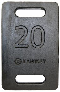 Obciążenie Płyta żeliwna treningowa z uchwytem Ruck Plate 20 kg 3