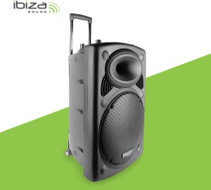 Kolumna mobilna Ibiza PORT15VHF-BT + pokrowiec one size 23