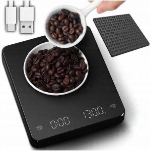 Waga kuchenna ARSA GO STOPER AKUMULATOR USB PARZENIE 3kg 0,1g czarny 3 kg 13