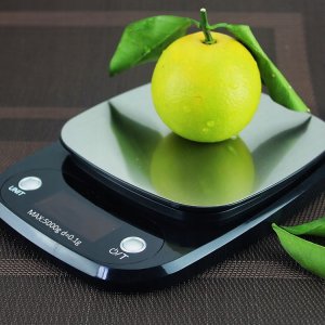 Waga kuchenna ARSA GO 0.1g TARA BATERIE GRAM UNCJA KARAT GRAM czarny 5 kg 12