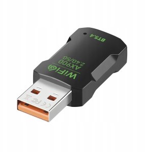 KARTA SIECIOWA ADAPTER BLUETOOTH 5.4 WiFi 6 BT USB 900 MBPS WPA3 ODBIORNIK 11