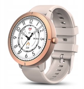 SMARTWATCH DAMSKI WODOODPORNY ZEGAREK MENU PL GPS AMOLED PULS SPORT 4 PASKI 4