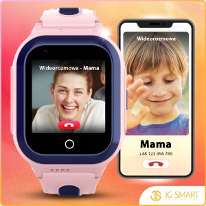 Smartwatch dla Dzieci Zegarek PL GPS Rozmowy Nauka Gry Aparat Wideo Prezent 11