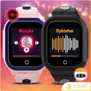 Smartwatch dla Dzieci Zegarek PL GPS Rozmowy Nauka Gry Aparat Wideo Prezent 4