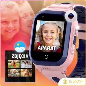 Smartwatch dla Dzieci Zegarek PL GPS Rozmowy Nauka Gry Aparat Wideo Prezent 6