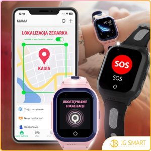 Smartwatch dla Dzieci Zegarek PL GPS Rozmowy Nauka Gry Aparat Wideo Prezent 8