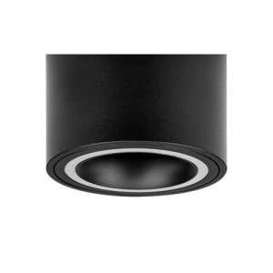 Oprawa natynkowa GU10 Czarny matowy 35W 6