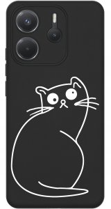 krainaGSM ETUI do Xiaomi Redmi Note 14 4G | WZORY | SILIKONOWE MATT CASE + SZKŁO 9H 4