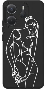 ETUI do Xiaomi Redmi Note 14 4G | WZORY | SILIKONOWE MATT CASE + SZKŁO 9H 4