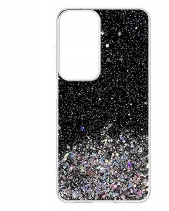 krainaGSM Etui do Samsung A17 5G ETUI BROKATOWE PLECKI + SZKŁO OCHRONNE 9H 5