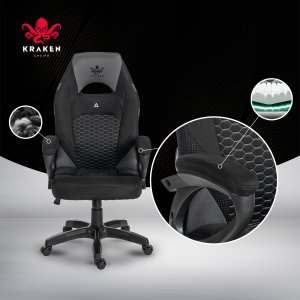 FOTEL GAMINGOWY BIUROWY KRZESŁO OBROTOWE DO BIURKA 7