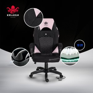 FOTEL GAMINGOWY BIUROWY KRZESŁO OBROTOWE DO BIURKA 5