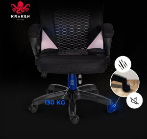 FOTEL GAMINGOWY BIUROWY KRZESŁO OBROTOWE DO BIURKA 8