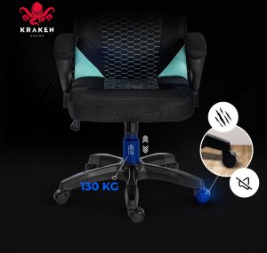 FOTEL GAMINGOWY BIUROWY KRZESŁO OBROTOWE DO BIURKA 8