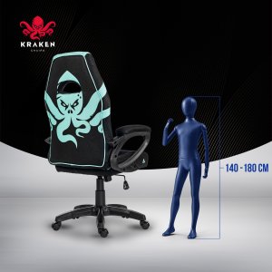 FOTEL GAMINGOWY BIUROWY KRZESŁO OBROTOWE DO BIURKA 10