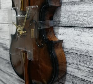 RHYTHM Zegar ścienny 4MHA03WD06 melodie dla muzyka 18x49 cm 6