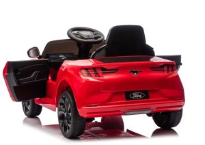 Super-Toys Auto Na Akumulator Ford Mustang Mach-E Czerwone 24V 2