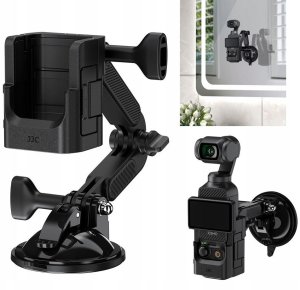 JJC Mocowanie Uchwyt Przyssawka + Uchwyt Na Gopro + Iso Do Dji Osmo Pocket 3 / Scm-op3 2