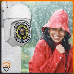 ZEWNĘTRZNA OBROTOWA KAMERA WIFI IP SMART 5MP ZOOM DETEKCJA MONITORING AUDIO 9