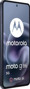 Smartfon Motorola moto g86 5G 16,9 cm (6.67") Dual SIM Android 15 USB Type-C 8 GB 256 GB 5200 mAh Ciemny Niebieski 5