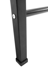 Małpiszon Drabinka gimnastyczna Profi czarny + drążek i poręcze do dipów 2w1 | 250 kg 15