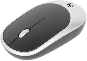 Klawiatura + mysz Manhattan 180788 Bezprzewodowy QWERTY Czarno-Srebrny (MHT_180788) 2