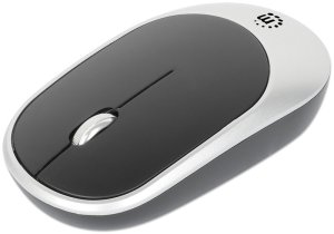 Klawiatura + mysz Manhattan 180788 Bezprzewodowy QWERTY Czarno-Srebrny (MHT_180788) 5