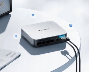 Komputer Minis Forum AI X1 Pro mini PC AMD Ryzen AI 9 HX370 12 rdzeni 96 GB DDR5 2TB 10