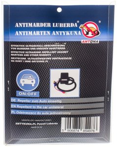 Antykuna.pl Odstraszacz do Auta ON/OFF 1 Stronny 12V 2