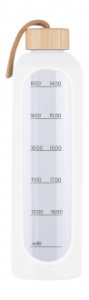 Butelka szklana KiCA Hydro Glass 1000 ml - biała 53