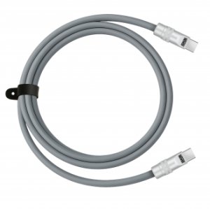 Kabel USB USB-C - USB-C 2 m Szary (NL4985) 152