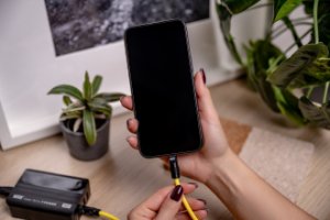 Kabel USB USB-C - USB-C 1.5 m Żółty (NL4992) 57