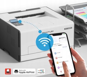 Drukarka laserowa Pantum drukarka laserowa Wi-Fi 20 ppm wielofunkcyjna 3