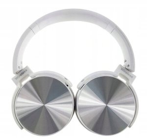 SŁUCHAWKI NAUSZNE BEZPRZEWODOWE BLUETOOTH LEKKIE MP3 RADIO SKŁADANE GAMING 2