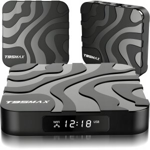 SMART TV BOX T95MAX ANDROID 9 64BIT 6K WIFI HDR USB 3.0 + PILOT KABEL HDMI 3