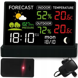 Stacja pogodowa Retoo Stacja pogody ER1228 3