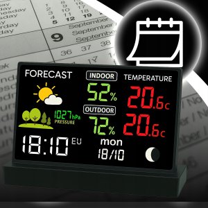 Stacja pogodowa Retoo Stacja pogody ER1228 7