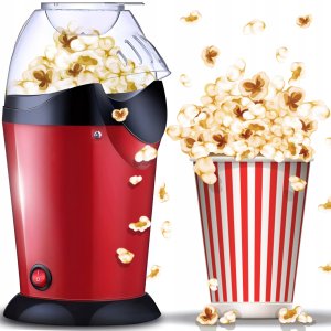 Urządzenie do popcornu RETOO E593 czerwony 900 W 16