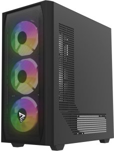 Obudowa Savio Noctis Flow RGB X1 czarna (SAVGC-NOCTISFLOWRGB) 3